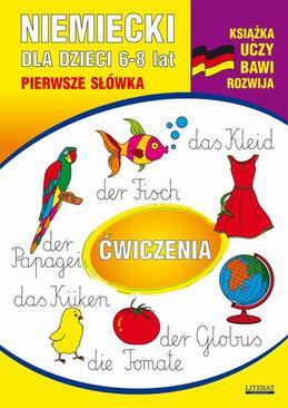 ebook Niemiecki dla dzieci 6-8 lat. Pierwsze słówka. Ćwiczenia