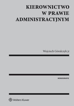 ebook Kierownictwo w prawie administracyjnym