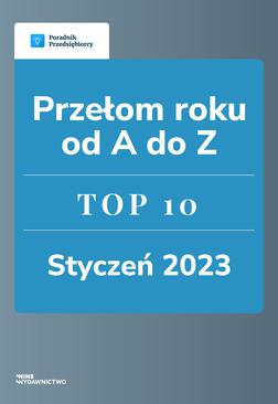 ebook Przełom roku od A do Z. TOP 10 styczeń 2023