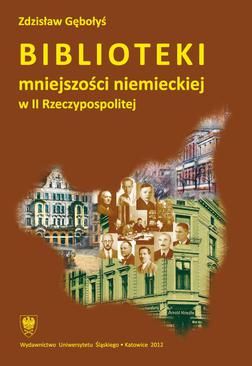 ebook Biblioteki mniejszości niemieckiej w II Rzeczypospolitej
