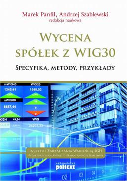 ebook Wycena spółek z WIG 30