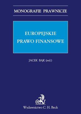 ebook Europejskie prawo finansowe