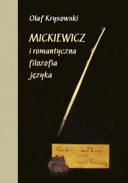 ebook Mickiewicz i romantyczna filozofia języka