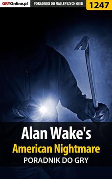 ebook Alan Wake's American Nightmare - poradnik do gry
