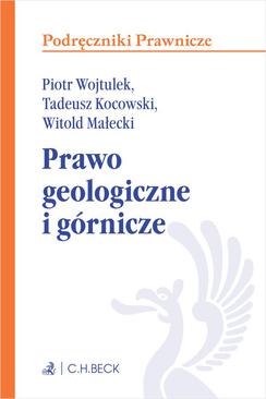 ebook Prawo geologiczne i górnicze