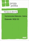 ebook Dziennik 1832-33 - Helena Szymanowska-Malewska