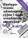 ebook Last Minute postępowanie administracyjne 2022 - Bogusław Gąszcz