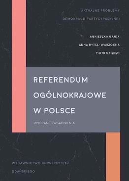 ebook Referendum ogólnokrajowe w Polsce