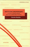ebook Krytyczne (nie)porządki - Dorota Kozicka