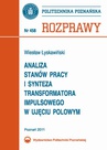 ebook Analiza stanów pracy i synteza transformatora impulsowego w ujęciu polowym - Wiesław Łyskawiński