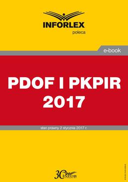 ebook PDOF i PKPiR 2017