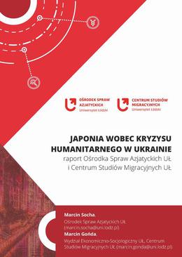 ebook Japonia wobec kryzysu humanitarnego w Ukrainie