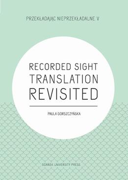 ebook Recorded Sight Translation Revisited