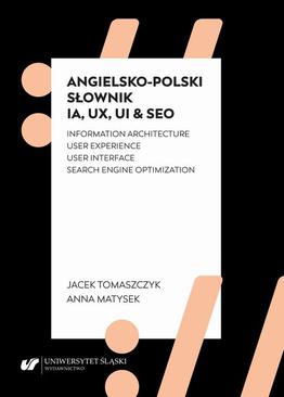 ebook Angielsko-polski słownik IA, UX, UI &amp; SEO