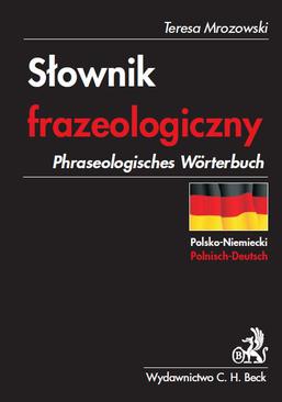 ebook Słownik frazeologiczny polsko-niemiecki Phraseologisches Wörterbuch Polnisch-Deutsch