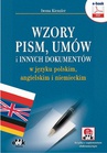 ebook Wzory pism, umów i innych dokumentów w języku polskim, angielskim i niemieckim - Iwona Kienzler