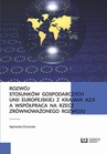 ebook Rozwój stosunków gospodarczych Unii Europejskiej z krajami Azji a współpraca na rzecz zrównoważonego rozwoju - Agnieszka Drzymała