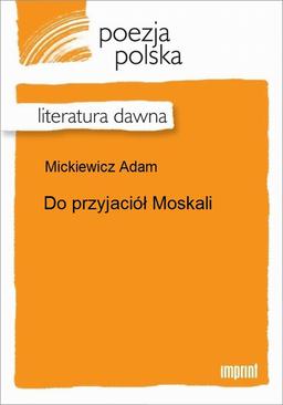 ebook Do przyjaciół Moskali