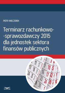 ebook Terminarz rachunkowo - sprawozdawczy 2015
