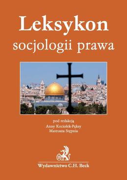 ebook Leksykon socjologii prawa