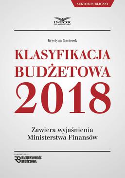 ebook Klasyfikacja budżetowa 2018