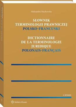 ebook Słownik terminologii prawniczej. Polsko-francuski