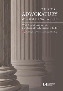 ebook O historii adwokatury w Polsce i na świecie