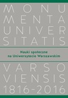 ebook Nauki społeczne na Uniwersytecie Warszawskim - 