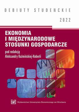 ebook Ekonomia i międzynarodowe stosunki gospodarcze 2022