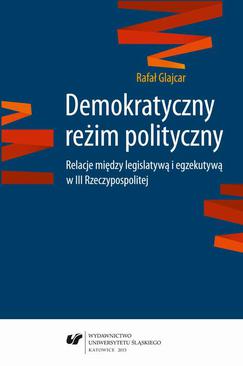 ebook Demokratyczny reżim polityczny