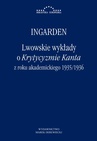 ebook Lwowskie wykłady o Krytycyzmie Kanta z roku akademickiego 1935/1936 - Roman Witold Ingarden
