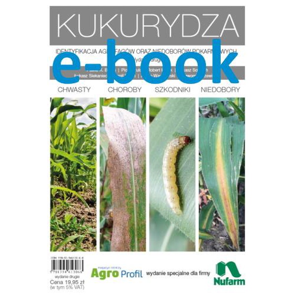 Okładka:Kukurydza. Identyfikacja agrofagów oraz niedoborów pokarmowych 