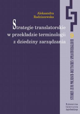 ebook Strategie translatorskie w przekładzie terminologii z dziedziny zarządzania