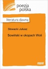 ebook Sowiński w okopach Woli - Juliusz Słowacki