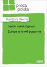 ebook Europa W Chwili Pogromu - Ludwik Zygmunt Dębicki