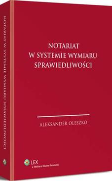 ebook Notariat w systemie wymiaru sprawiedliwości