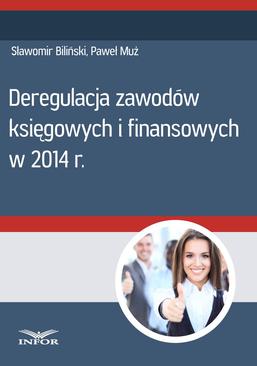ebook Deregulacja zawodów księgowych i finansowych w 2014 r.