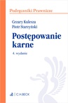 ebook Postępowanie karne - Cezary Kulesza,Piotr Starzyński