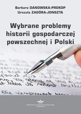 ebook Wybrane problemy historii gospodarczej powszechnej i Polski
