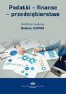 ebook Podatki – finanse – przedsiębiorstwo - Bożena Ciupek