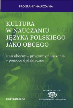ebook Kultura w nauczaniu języka polskiego jako obcego