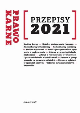 ebook Przepisy 2021 Prawo karne sierpień 2021