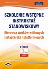 ebook Szkolenie wstępne Instruktaż stanowiskowy Kierowca wózków widłowych (sztaplarek) i platformowych - Bogdan Rączkowski