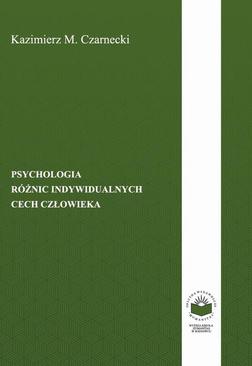 ebook Psychologia różnic indywidualnych cech człowieka