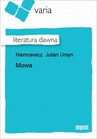 ebook Mowa - Julian Ursyn Niemcewicz