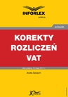 ebook Korekty rozliczeń VAT - ANETA SZWĘCH
