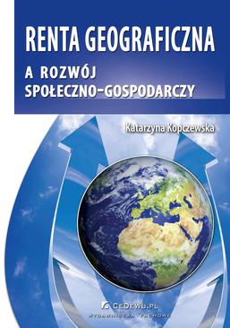 ebook Renta geograficzna a rozwój społeczno-gospodarczy