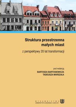 ebook Struktura przestrzenna małych miast z perspektywy 20 lat transformacji