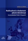 ebook Rozliczalność w badaniach jakości demokracji - Anna Sroka