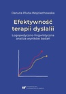 ebook Efektywność terapii dyslalii. Logopedyczno-lingwistyczna analiza wyników badań - Danuta Pluta-Wojciechowska